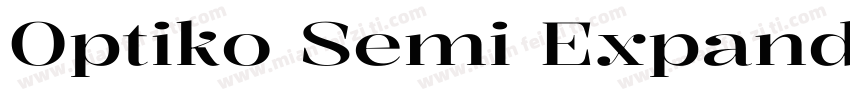 Optiko Semi ExpandedRegular字体转换